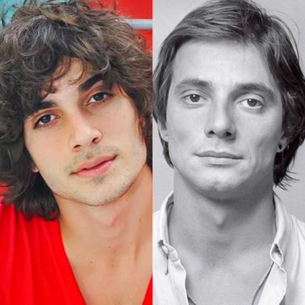 Fiuk e pai em comparação.