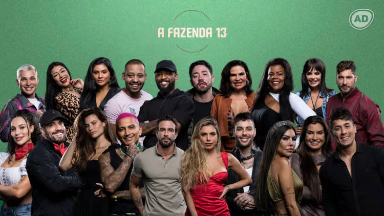 Participantes de A Fazenda 13. Integrantes do reality da Record TV.