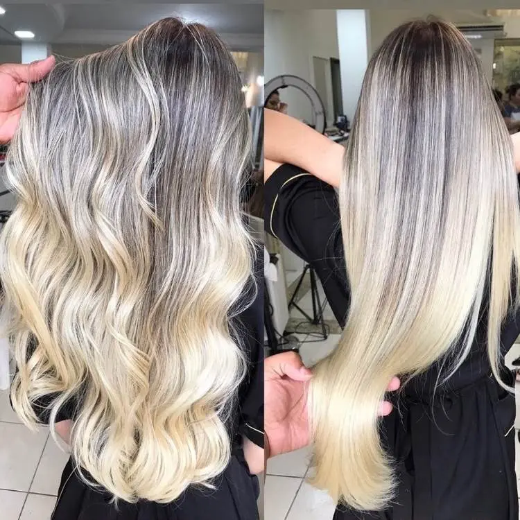 Corte de cabelo feminino longo para dar movimento