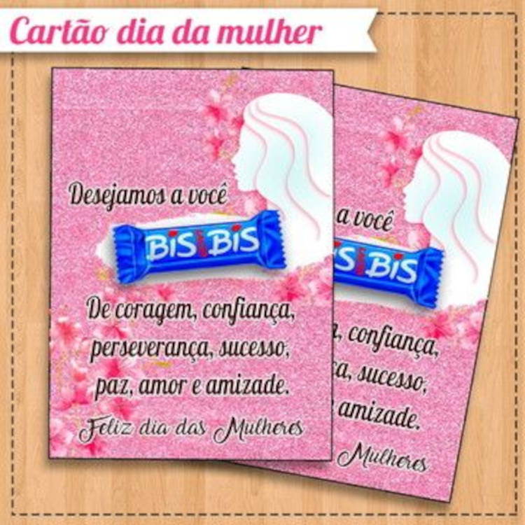 Cartão com Bis.