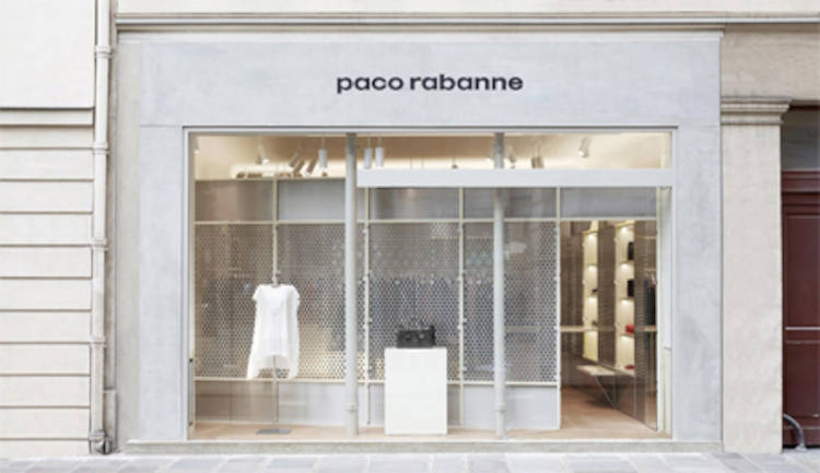Loja física da Paco Rabanne.