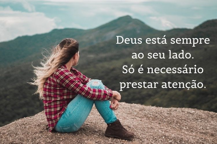 frases de reflexão de Deus