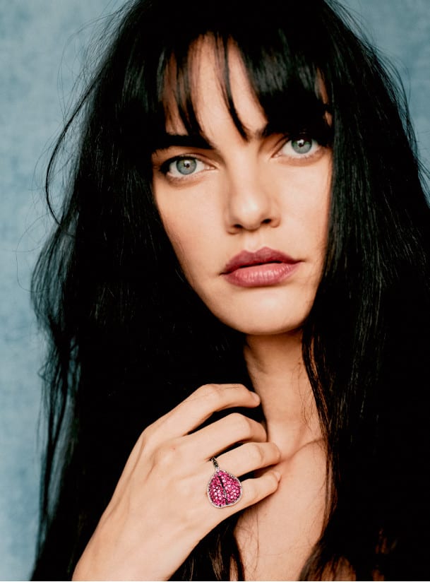  modelo Barbara Fialho em campanha da ank