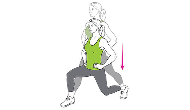 Afundo é um tipo de exercício em casa.