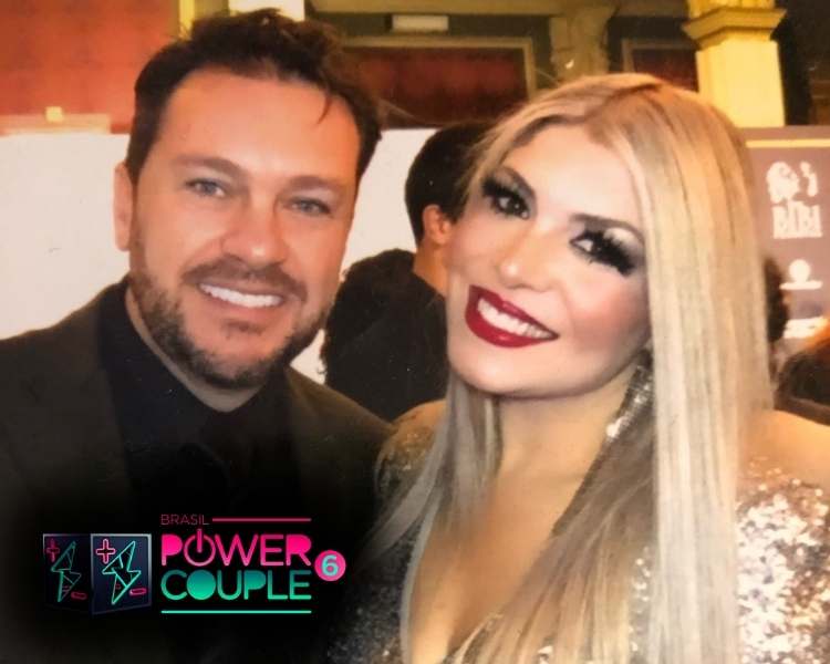 Adryana Ribeiro e Albert Bressan do Power Couple 2022. Foto de Adryana Ribeiro e Albert Bressan do Power Couple 2022.