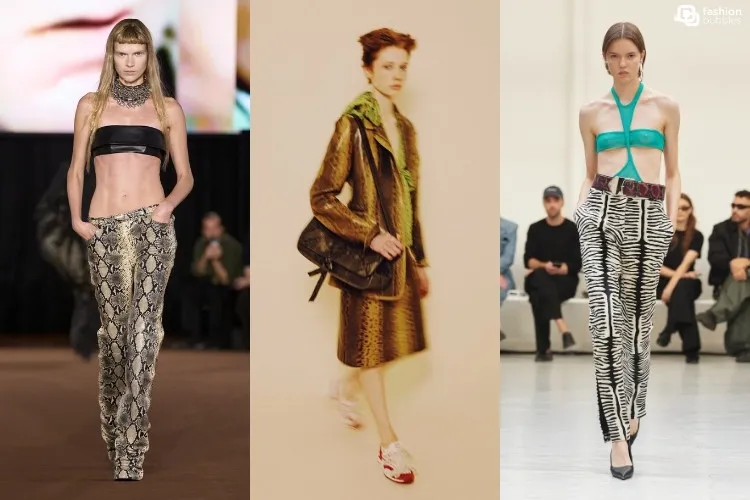 Animal print é uma das tendências da Paris Fashion Week Primavera Verão 2027