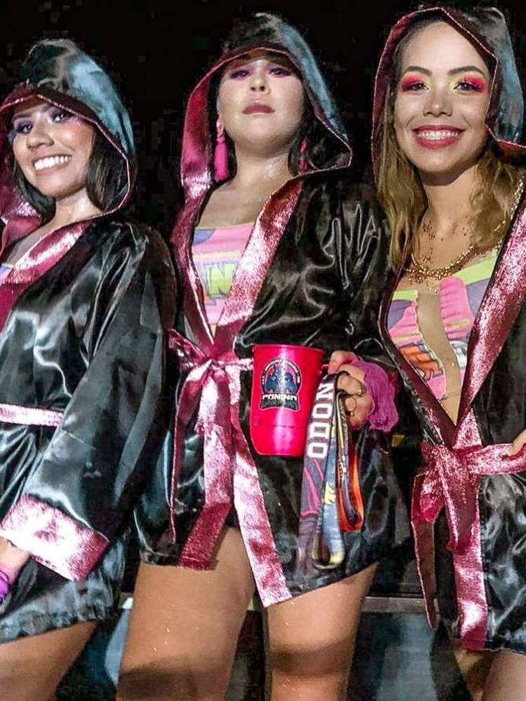 Opção de look para bloco de carnaval