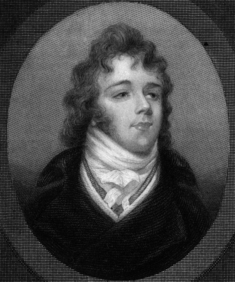 Beau Brummell, gravado no século XIX a partir de uma miniatura de retrato.
