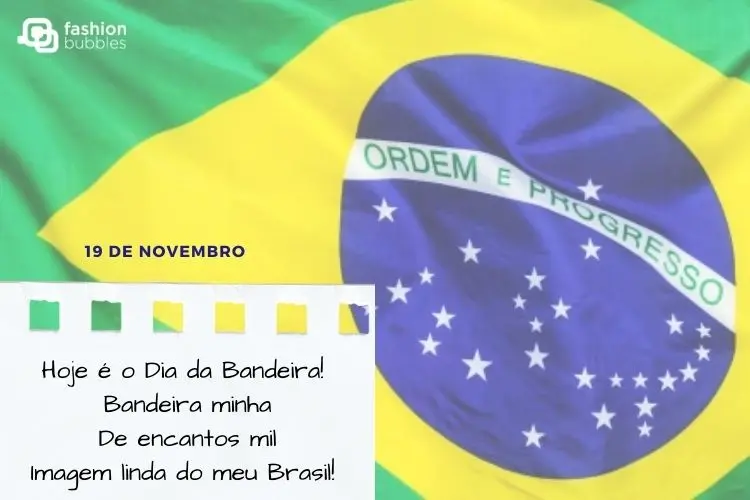 mensagem dia da bandeira