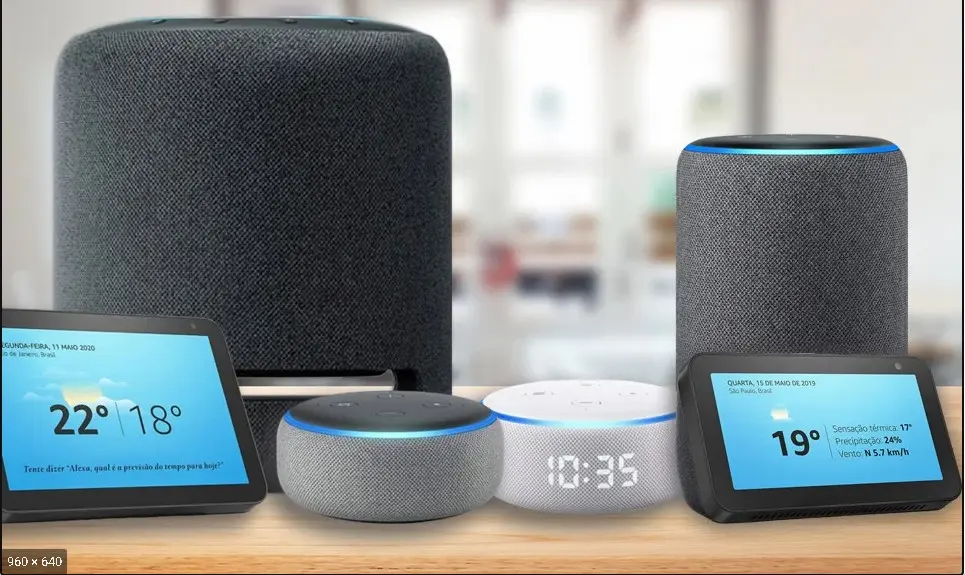 alto-falante inteligente - Alexa