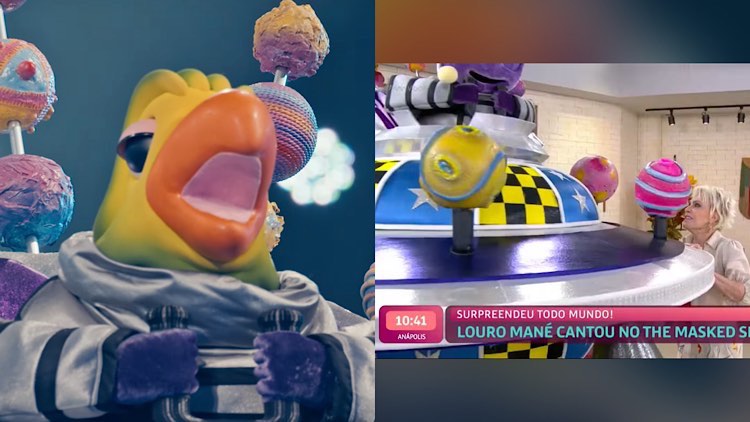 Louro Mané foi o primeiro eliminado do The Masked Singer Brasil 2024.