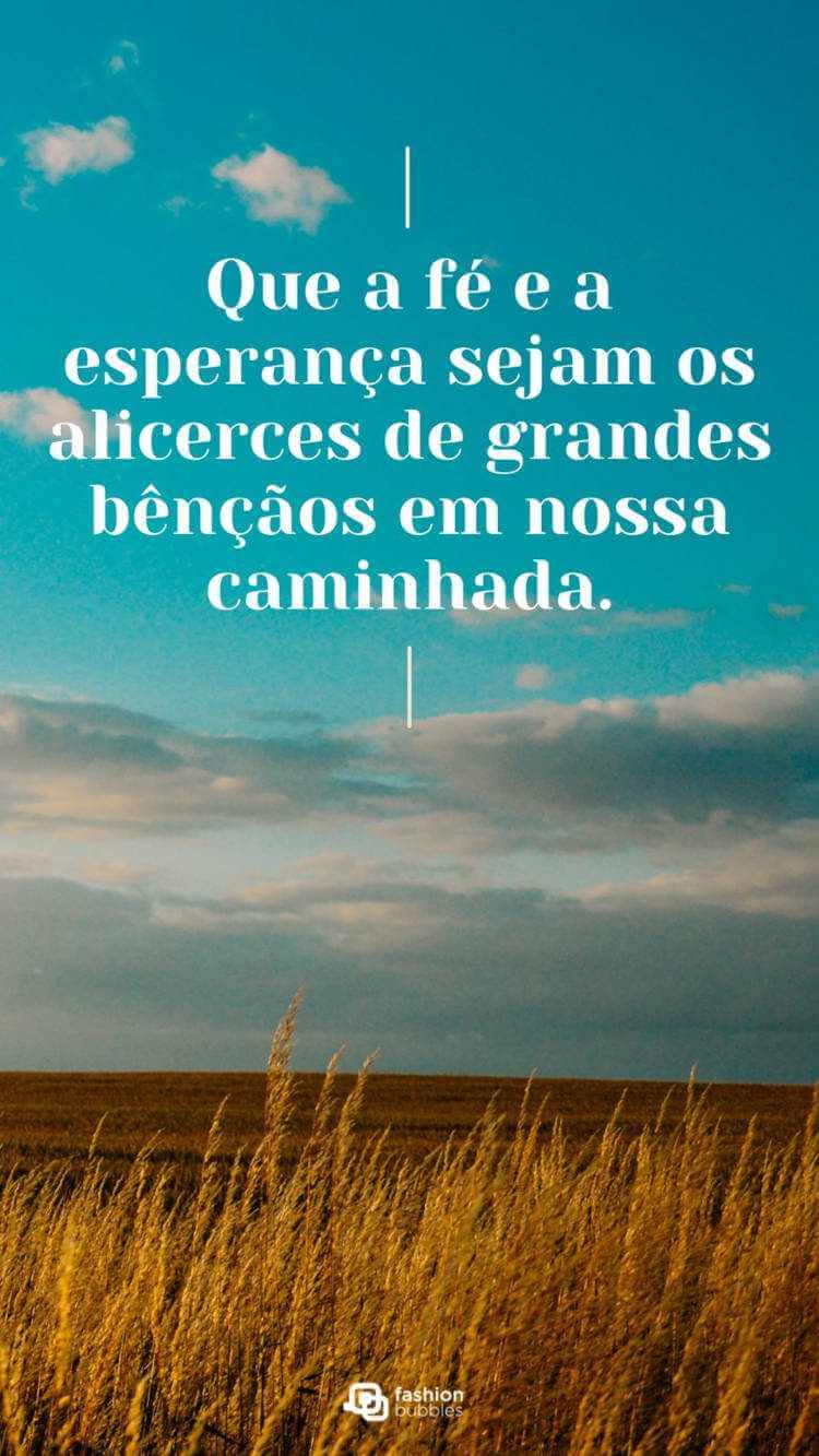 Fé e esperança