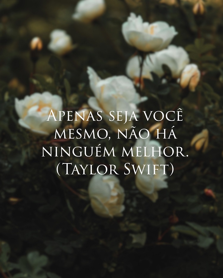 Frase da Taylor Swift