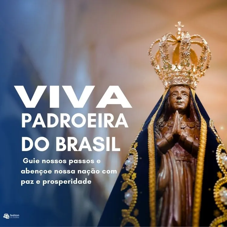 Nossa Senhora Aparecida, guie nossos passos e abençoe nossa nação com paz e prosperidade.