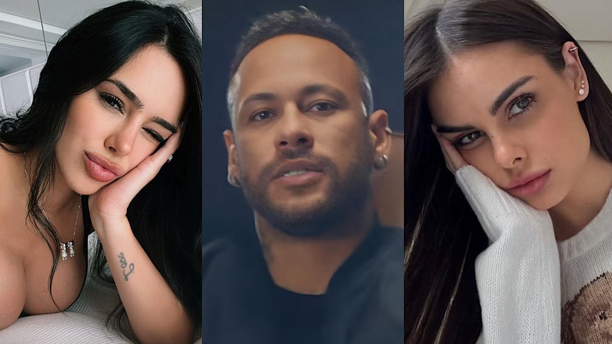 Bruna Biancardi apaga foto da filha de Neymar com Amanda Kimberlly das suas redes.
