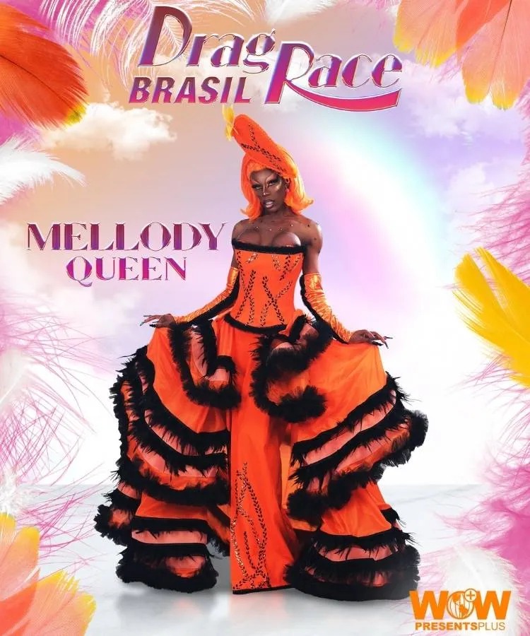 Foto de Mellody Queen, uma das participantes da 2ª temporada de Drag Race Brasil