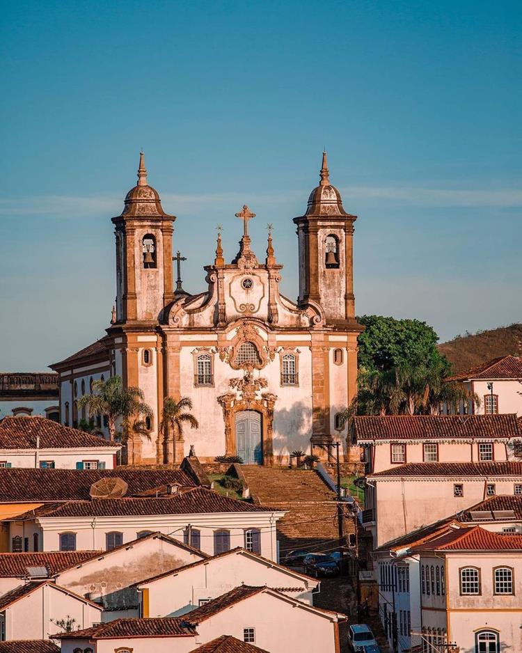 Foto de igreja na cidade de ouro preto