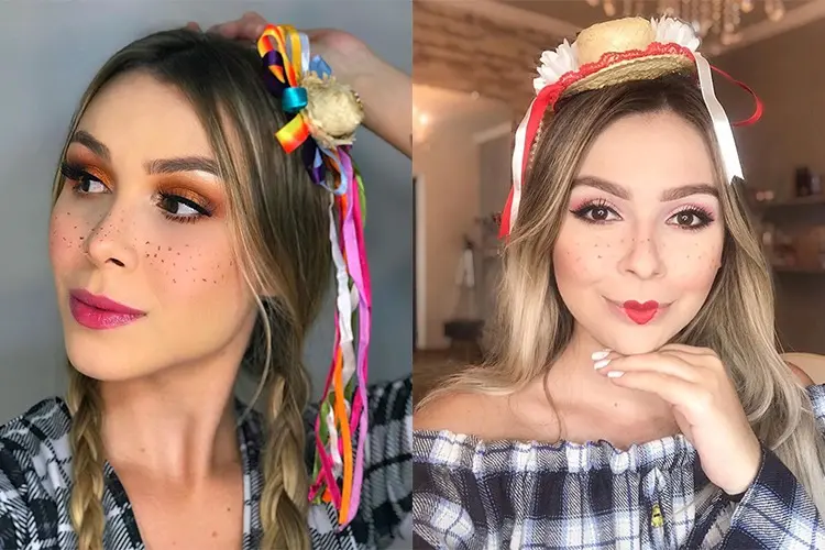Maquiagem junina: Make básica não tem erro