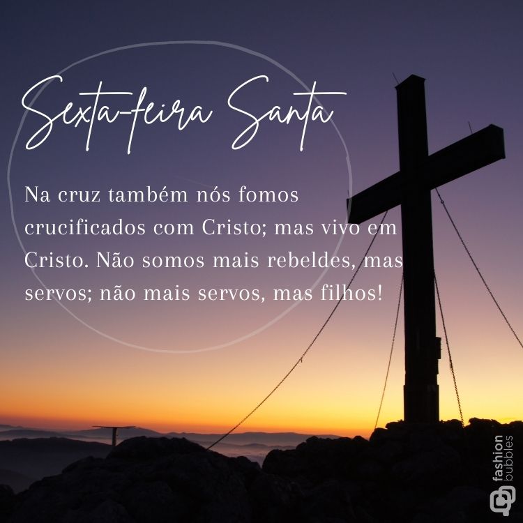 undo entardecer como uma cruz do lado direito