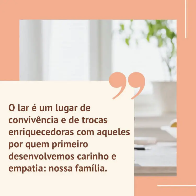 Frase sobre família