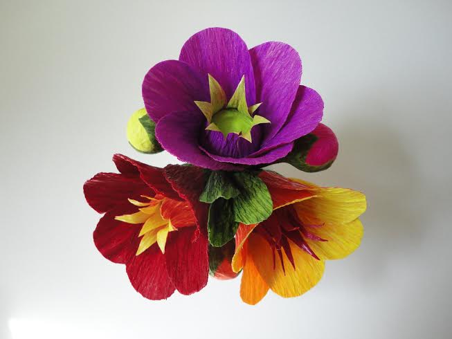 flores em papel carmen reins