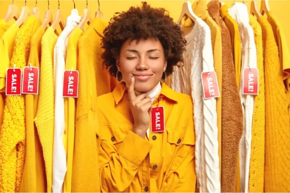 Imagem de uma personal stylist.