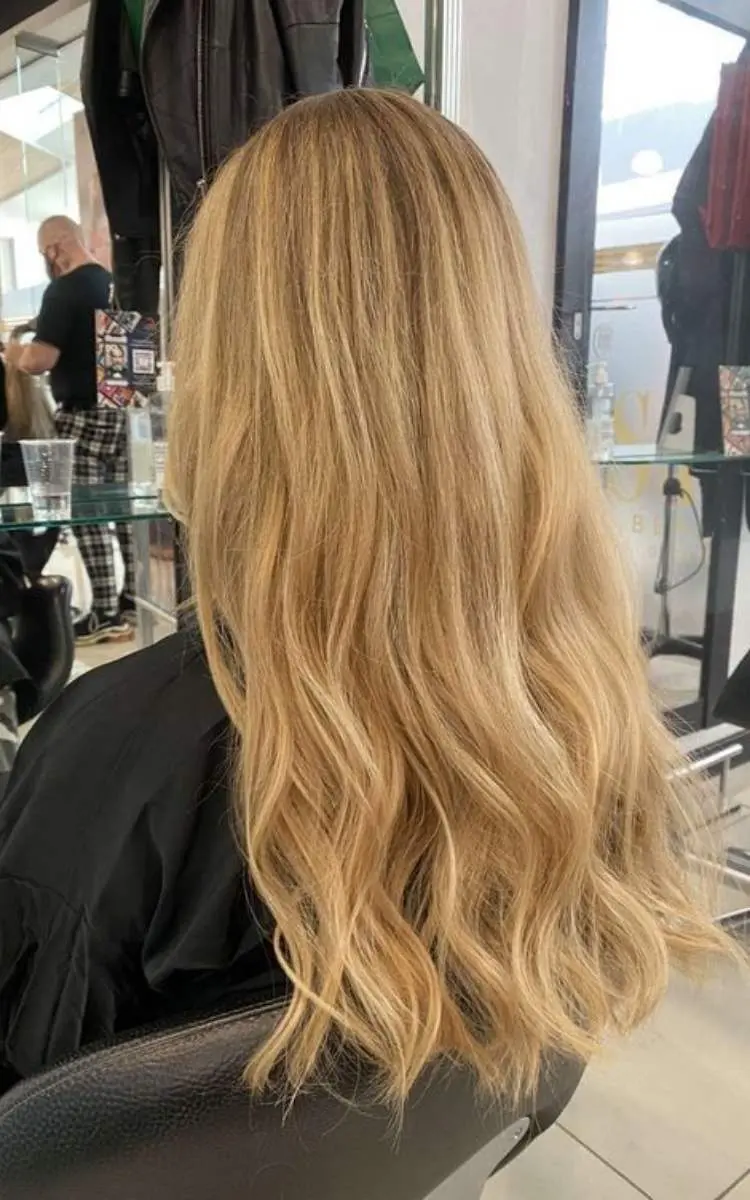 Foto corte de cabelo reto.