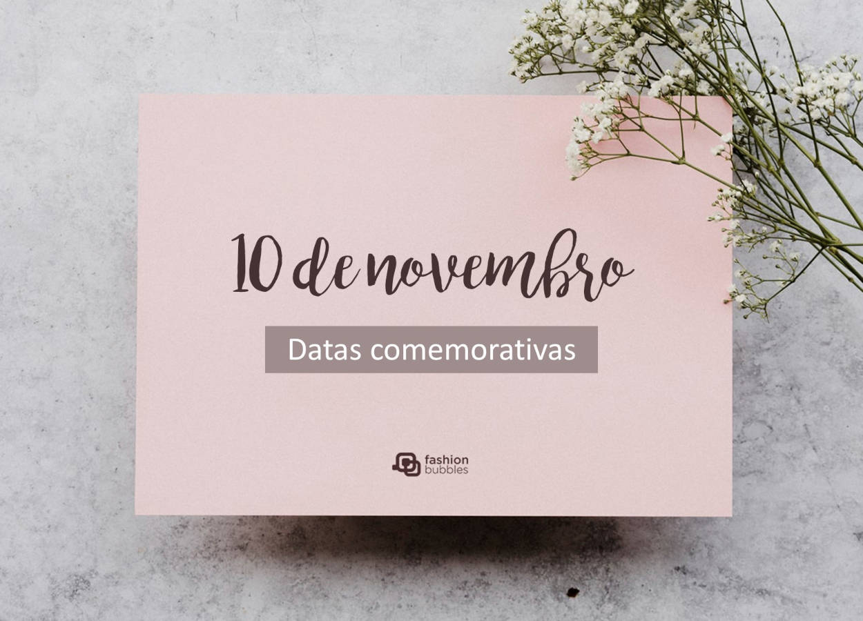 foto de cartão escrito 10 de novembro datas comemorativas
