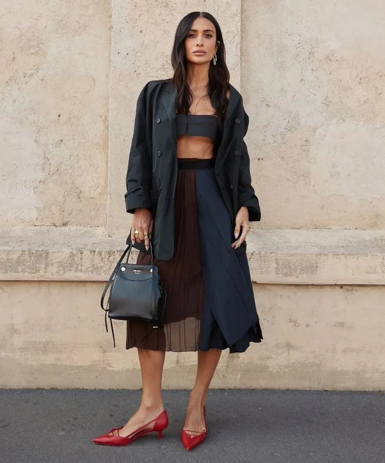 Silvia Braz, uma das brasileiras convidadas para os desfiles da Milão Fashion Week Outono Inverno 2026