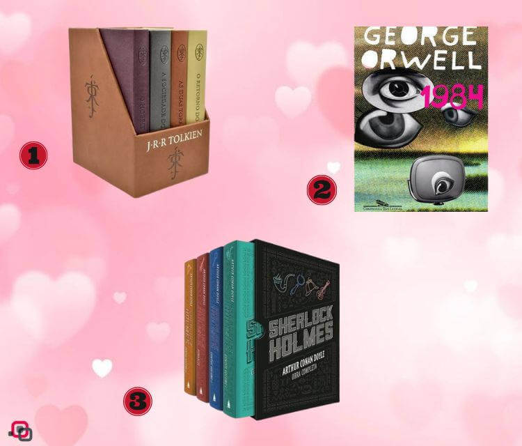 Livros para presente de dia dos namorados Livros para homens
