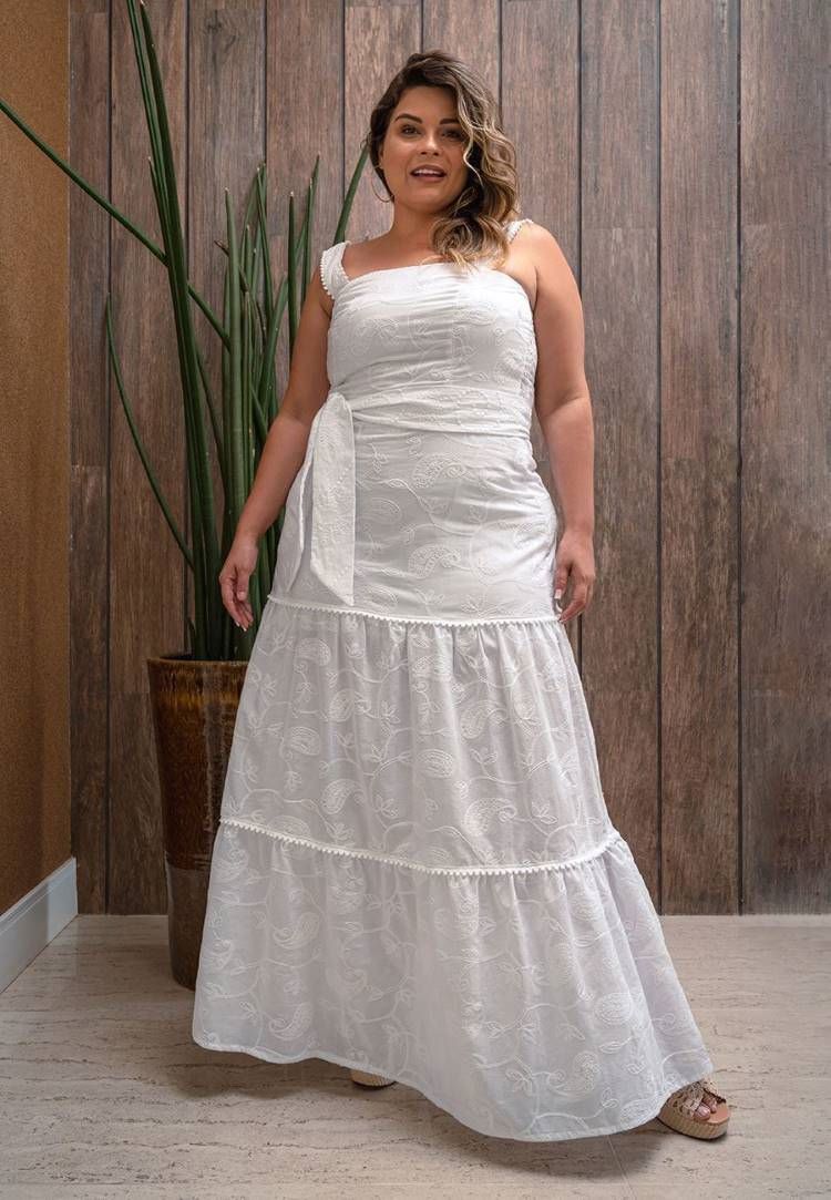 Vestido branco para ano novo 2022