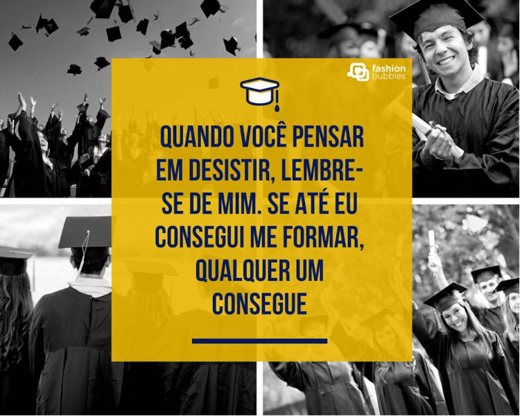 Frases engraçadas de formatura