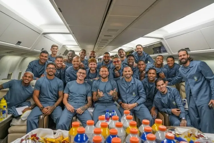 Foto da seleção brasileira para a Copa do Mundo FIFA 2026