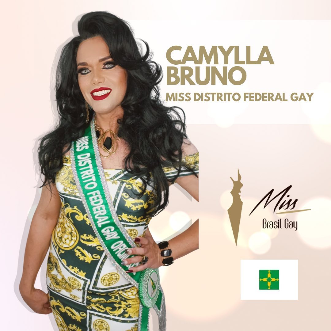Montagem da candidata Camyla Bruno