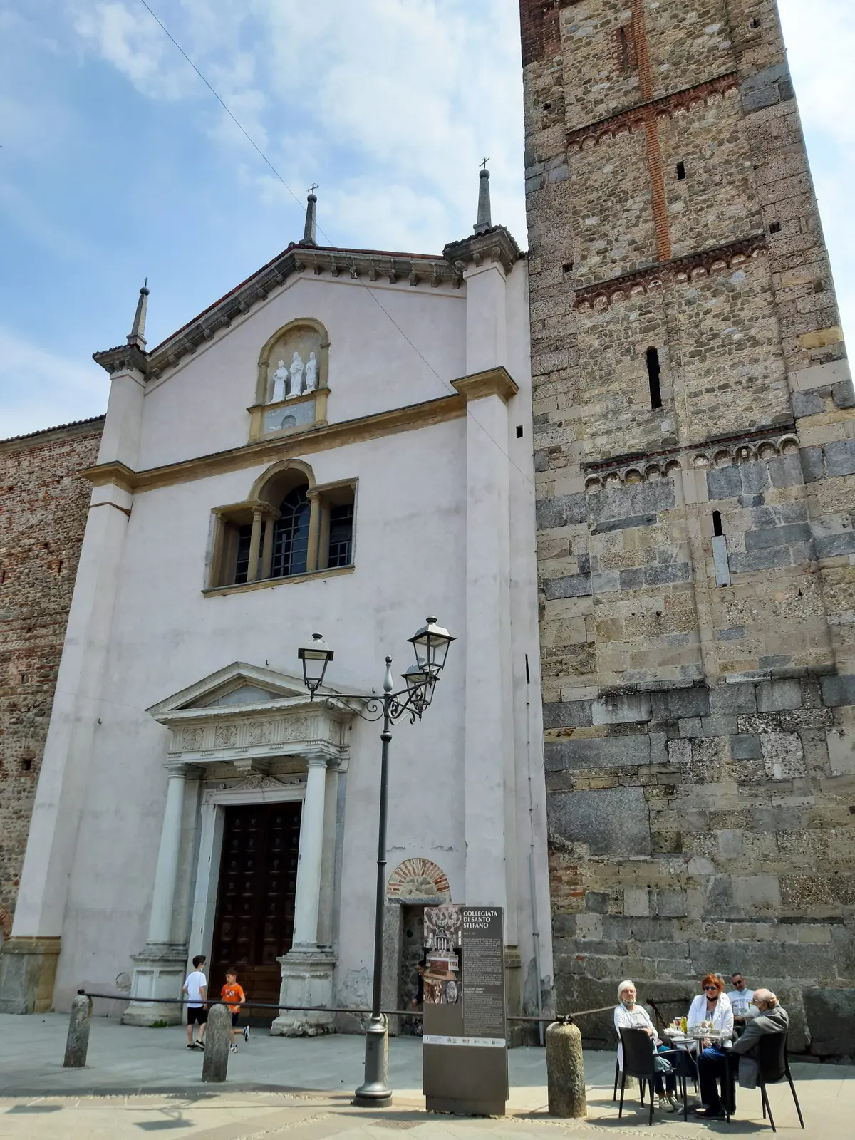 Fachada da Igreja Santo Stefano