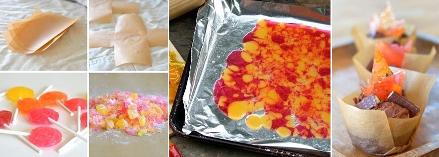 passo a passo de como fazer fogueira com pirulito no forno para enfeitas doce