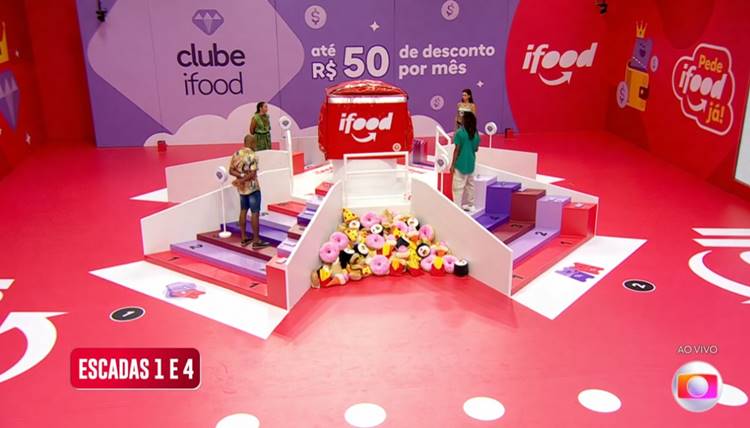 Alane, Davi, Luigi e Pitel em Prova do Bate e Volta