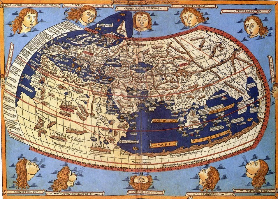 mapa mundi de ptolomeu