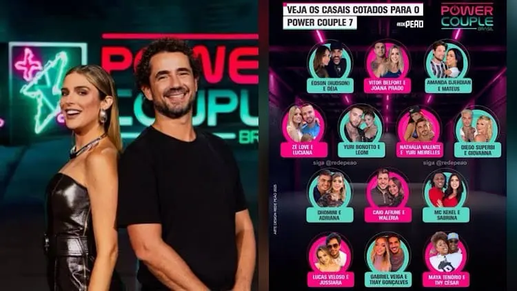 Power Couple 7, Lidi Lisboa e Shia Phoenix terminam namoro e devem ficar de fora do reality.