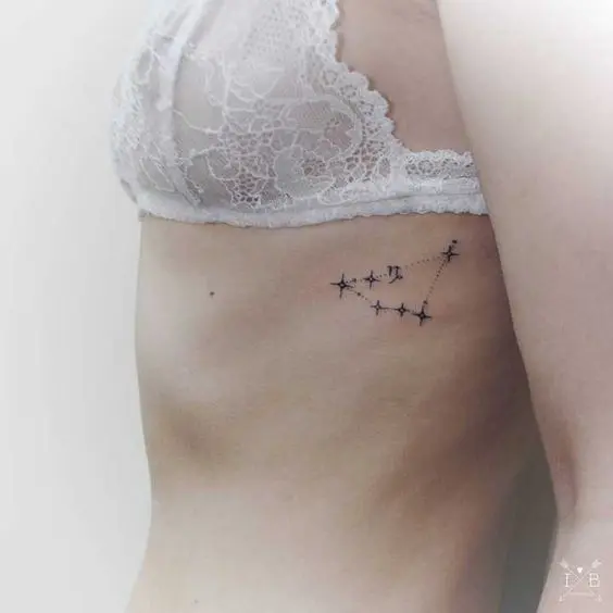 Tattoo de constelação