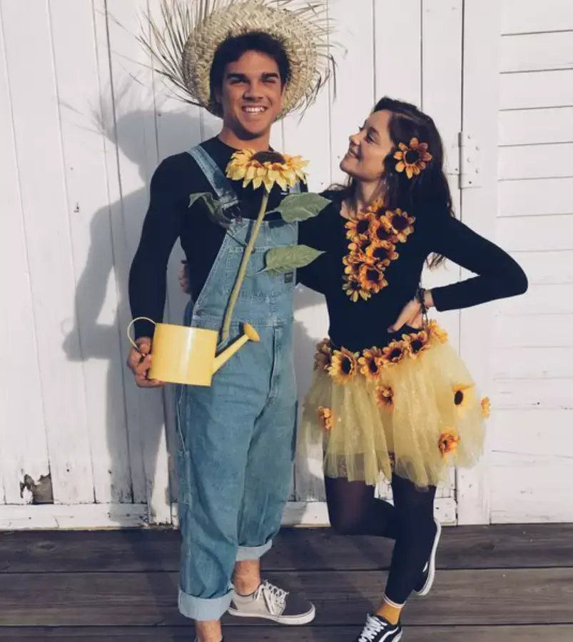 Fantasia jardineiro e margarida