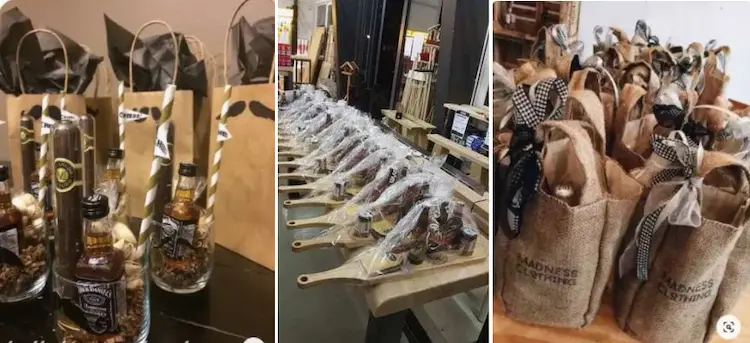 Exemplos de embalagens para o Dia dos Pais