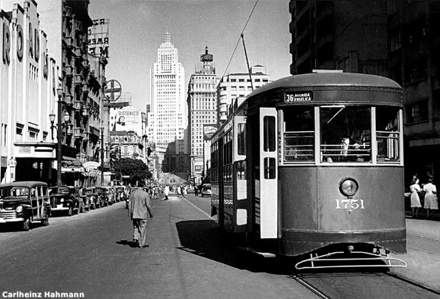 Bonde na Av. São João