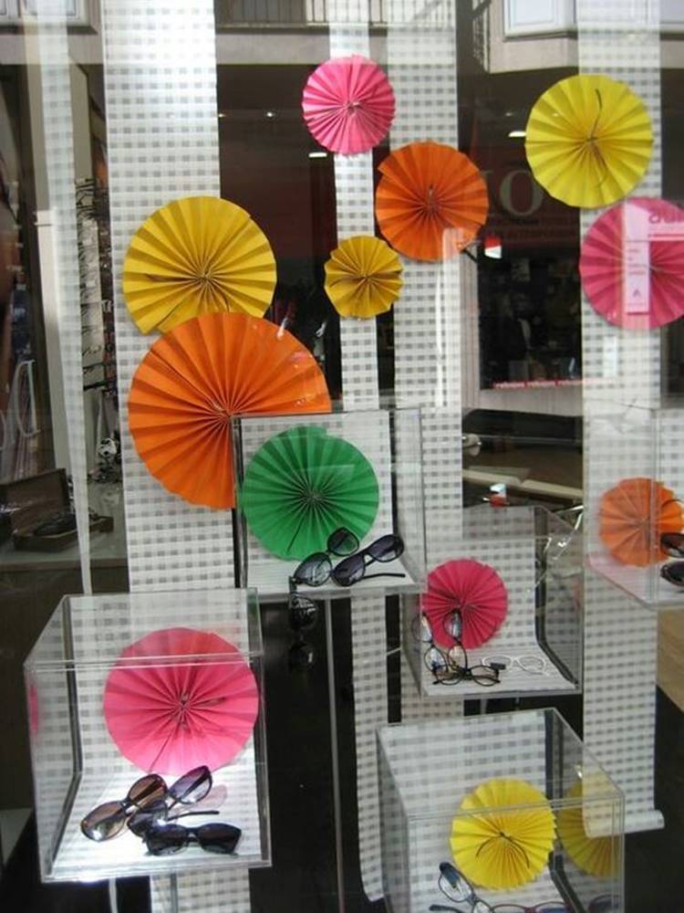 Foto de vitrine de carnaval. 