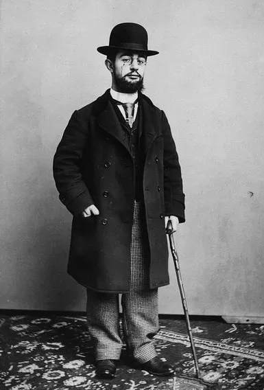 O artista Toulouse-Lautrec