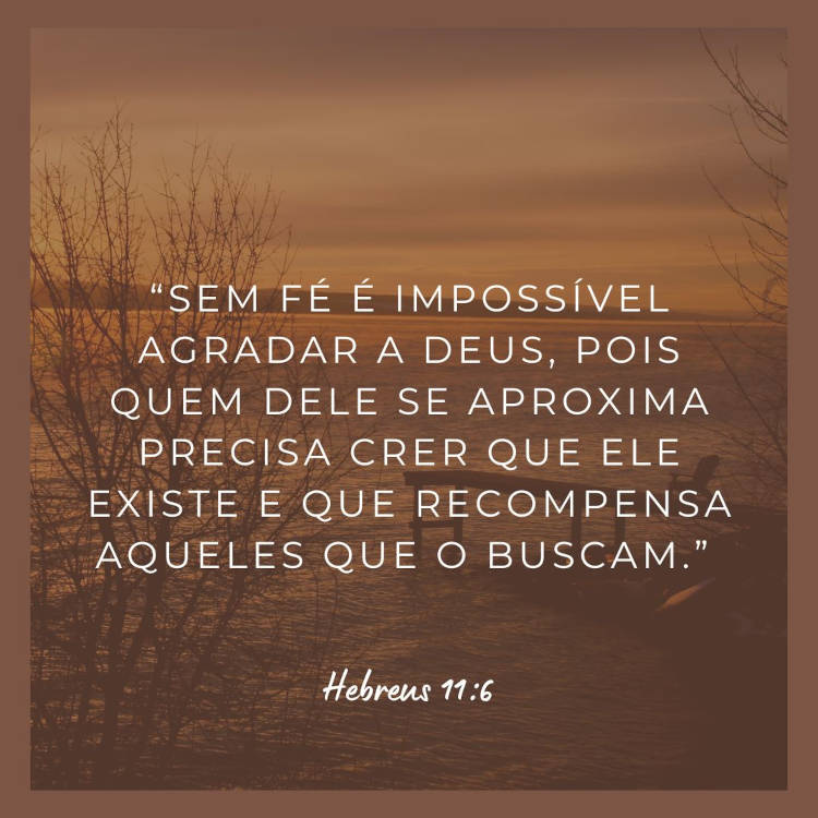 Passagem Hebreus 11:6