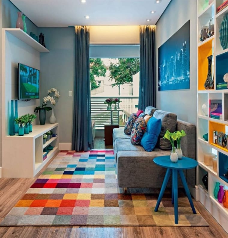 Sala colorida