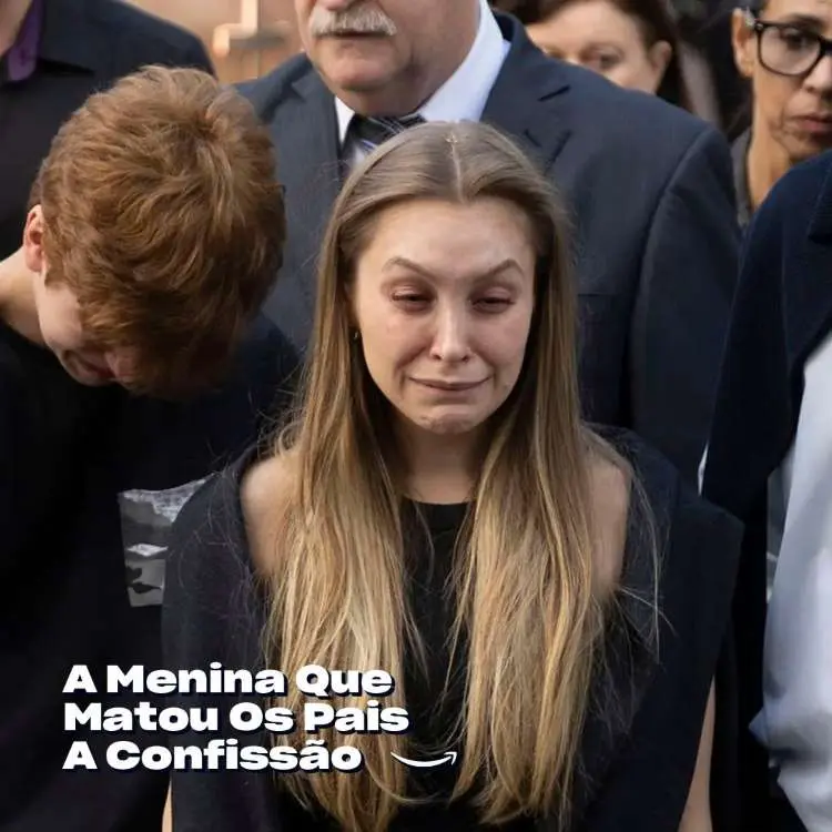 Atriz Carla Diaz como Suzane von Riththofen no filme A Menina que Matou os Pais: a confissão