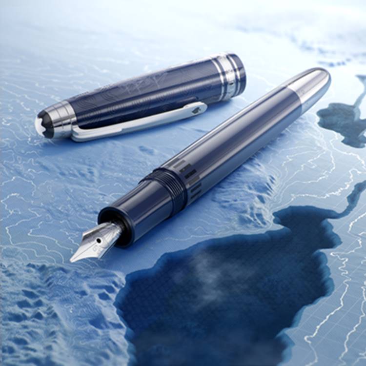 Foto de caneta da Montblanc.