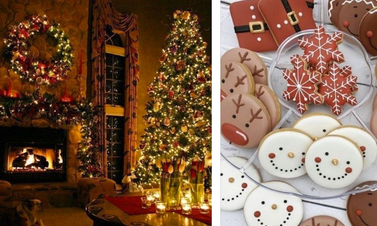 Decoração de Natal além da árvore